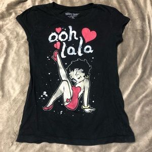BETTY BOOP JUNIORS TEE M